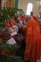 Rite of the Washing of the Feet celebrated by Metropolitan Lawrence
